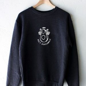 ✨2/$30✨ Holy Guacamole Sweatshirt L worn once